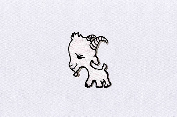 Baby Goat Side Embroidery