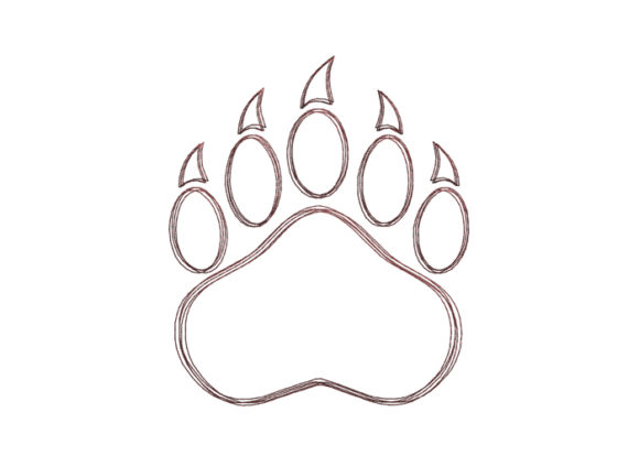 Bear Paw Scribble Stitch