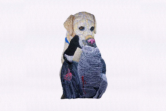 Labrador Retriever Embroidery