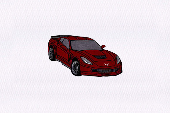 Red Sports Car Embroidery Review