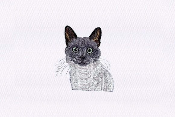 Review: Balinese Cat Embroidery Design
