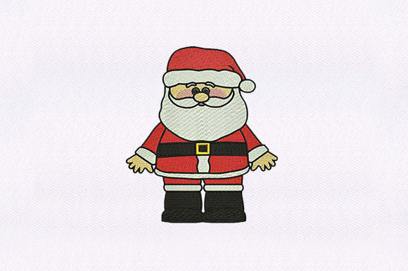 Santa Claus Gnome Embroidery