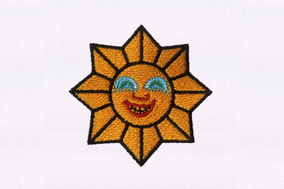 Smiling Sun Embroidery Design Review