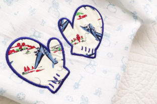 Snow Mittens Applique Review